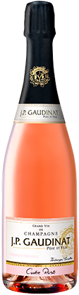 Champagne cuvée Rosé J-P  Gaudinat