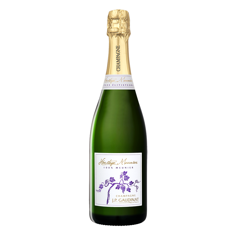 Champagne cuvée héritage Meunier J-P  Gaudinat